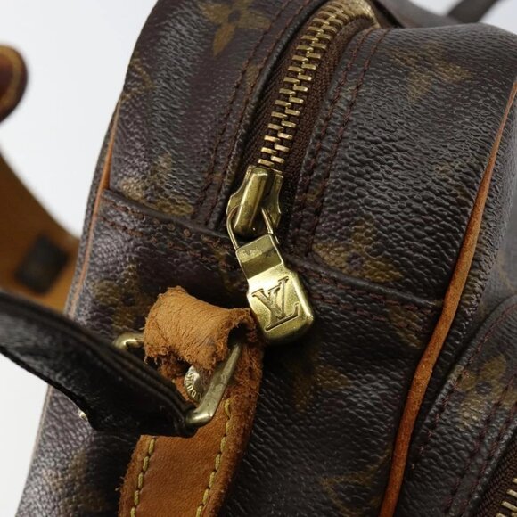 LOUIS VUITTON Monogram Nile Shoulder Bag M45244 LV Auth 152099
